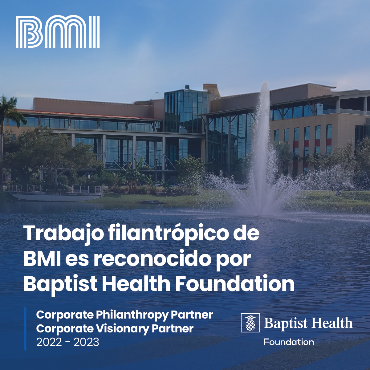 Baptist Health Foundation reconocen el trabajo filantrópico de BMI
