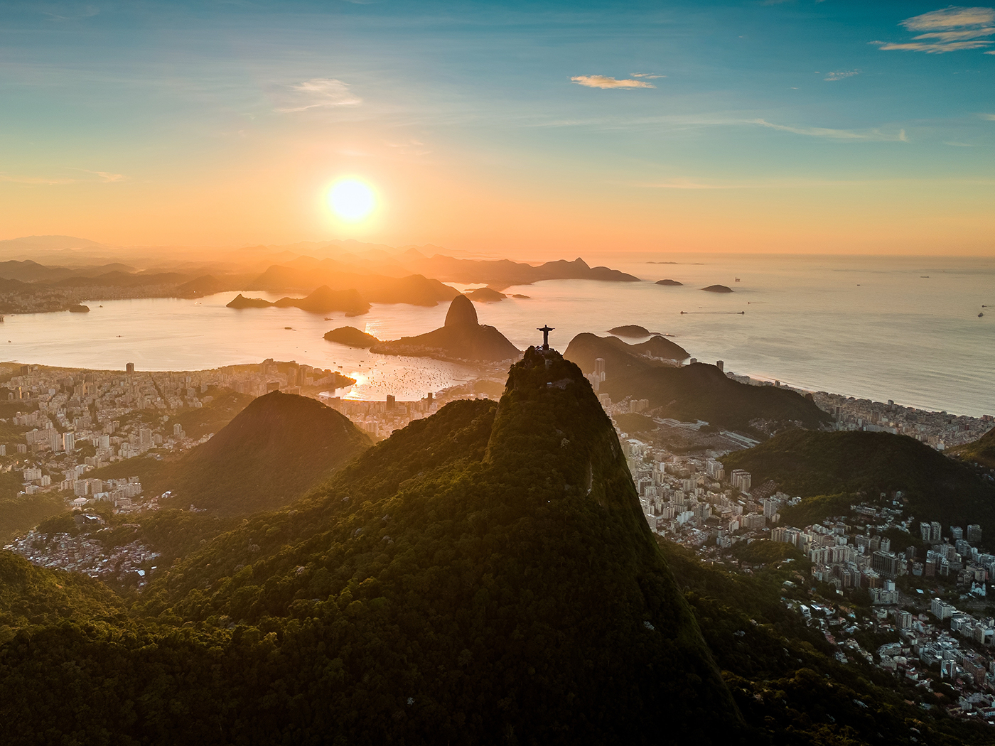  Río de Janeiro al amanecer.